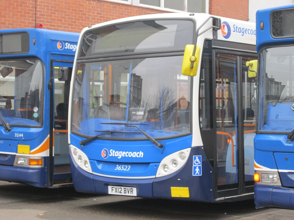 grimsby enviro200 FX12BVR 36523. seen at grimsby depot. ti… Flickr