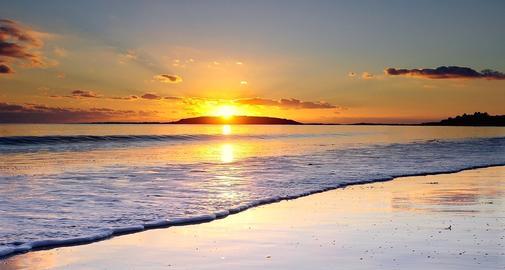 Coucher Soleil Plage / Coucher De Soleil Sur La Plage