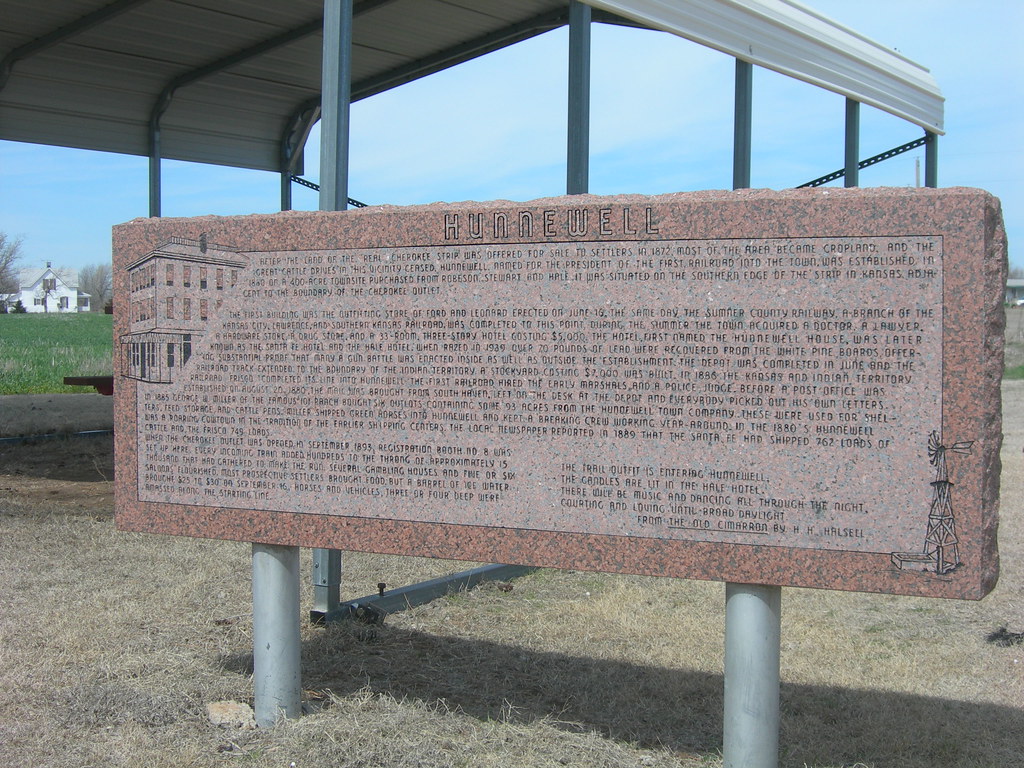 Hunnewell, KS Historic Marker Jimmy Emerson, DVM Flickr