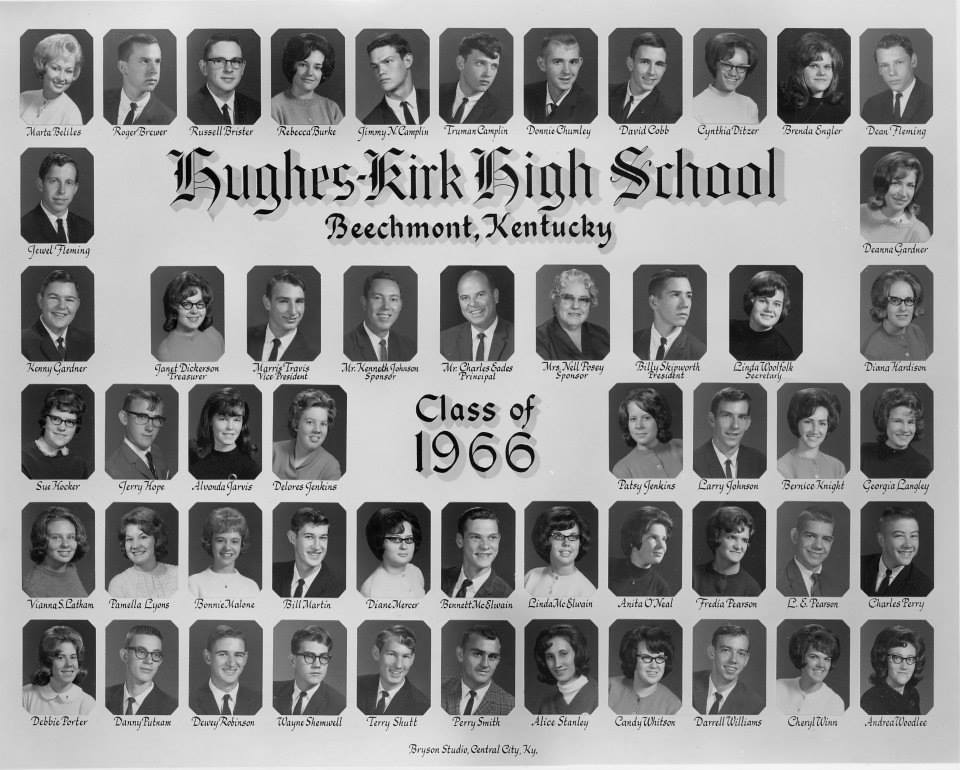 HughesKirk High School 1966 Beechmont, Kentucky Class of … Flickr