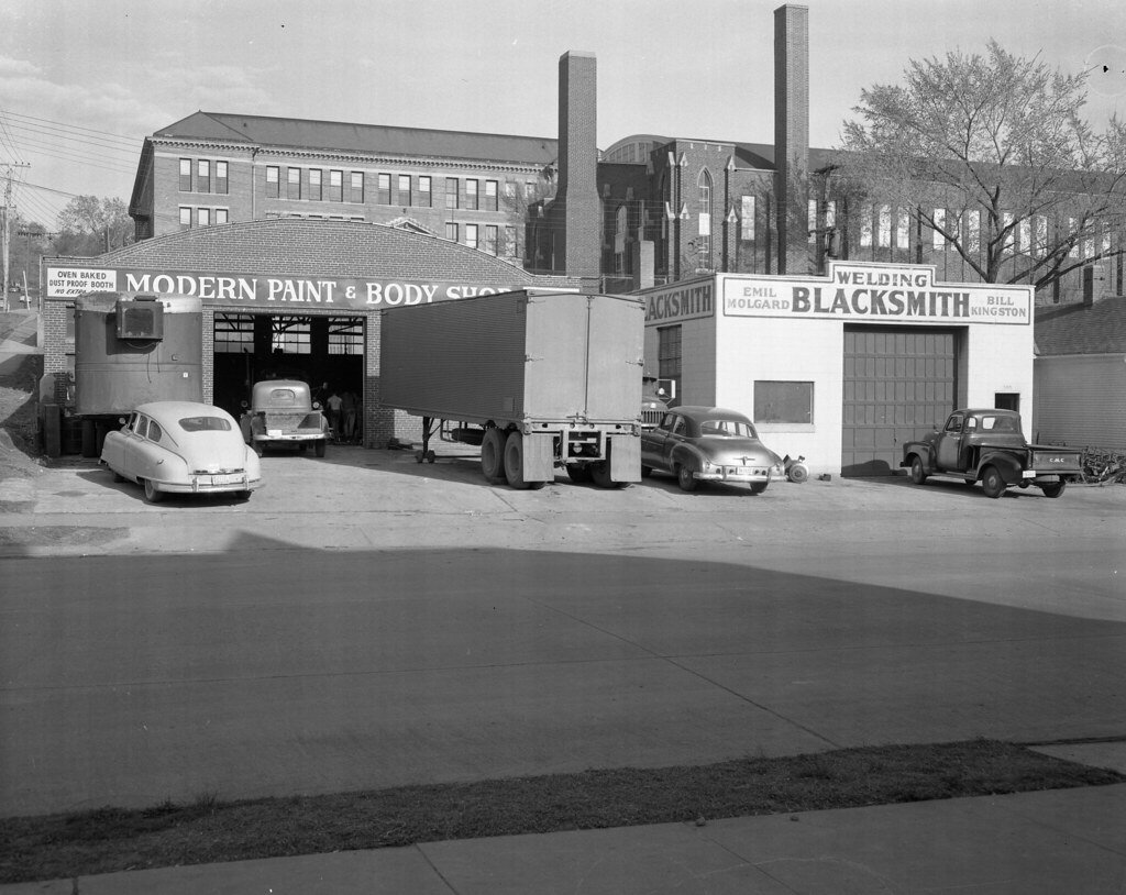 Abraham Lincoln High School 1955 Photograph from the Counc… Flickr
