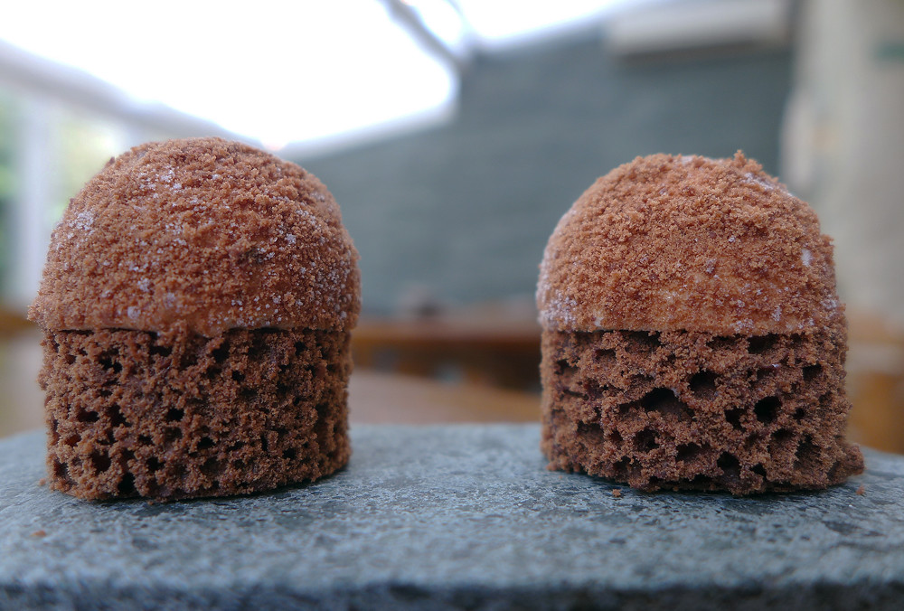 Aerated Chocolate , Kendal mint cake ice cream. Alan Spedding Flickr