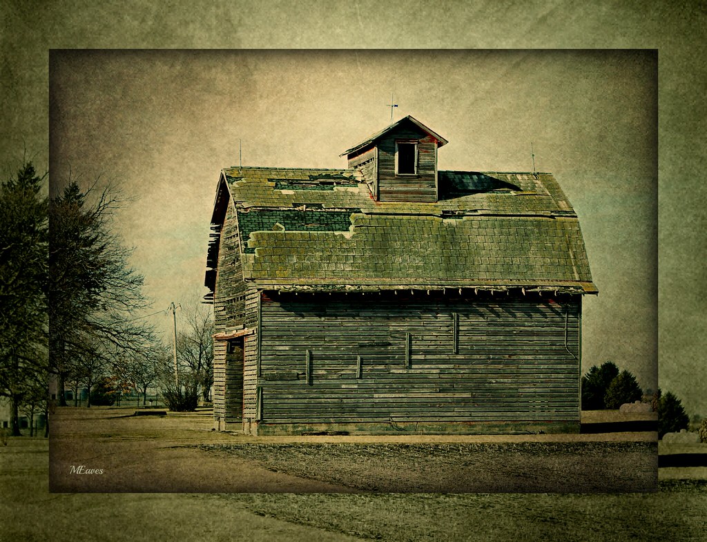 Illinois Corn Crib Midwestern corn crib central Illino… Flickr
