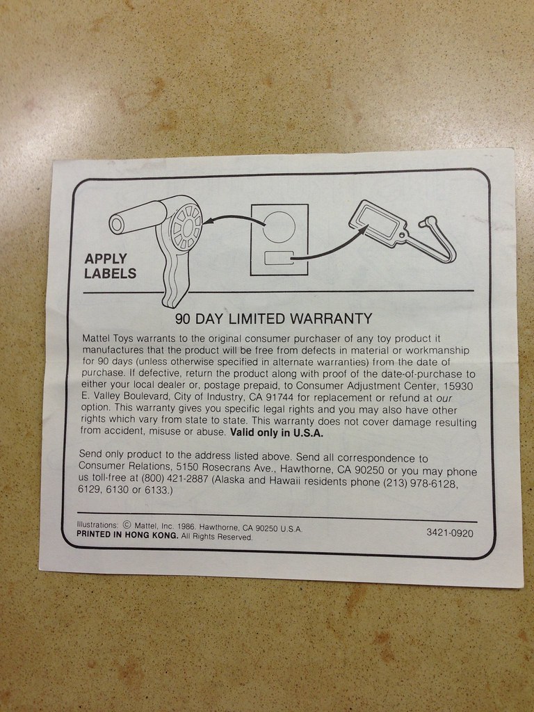 Instruction Sheet On How To Apply Hair Dryer Sticker! Flickr