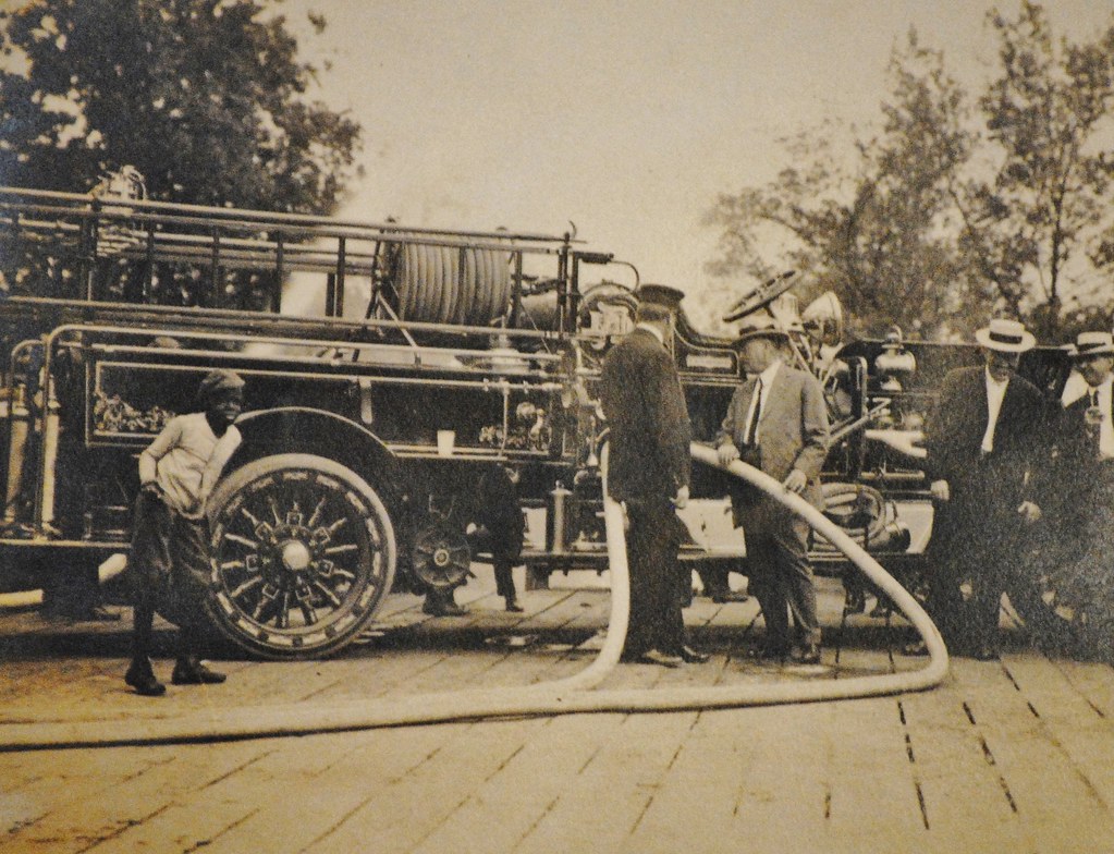 DSC_0107 Augusta, gets a new fire engine. The kid … Flickr