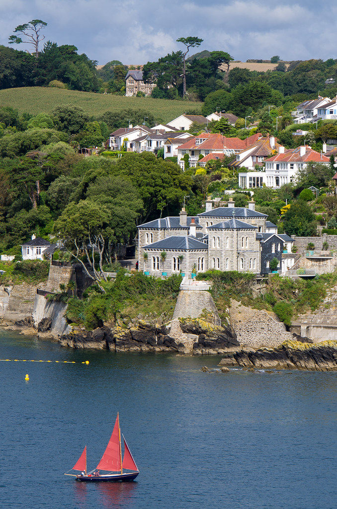 Point Neptune House Dawn French's abode when in Fowey. Bob