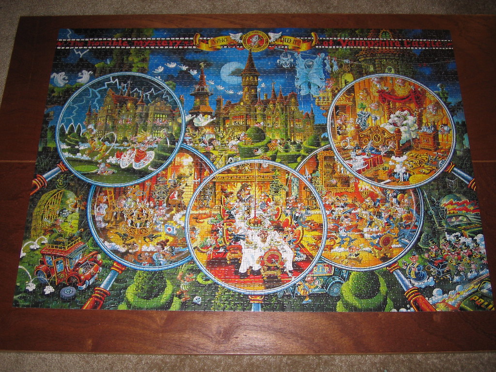 Heye 2000 Piece Jigsaw Puzzle Crime Scene This puzzle is … Flickr
