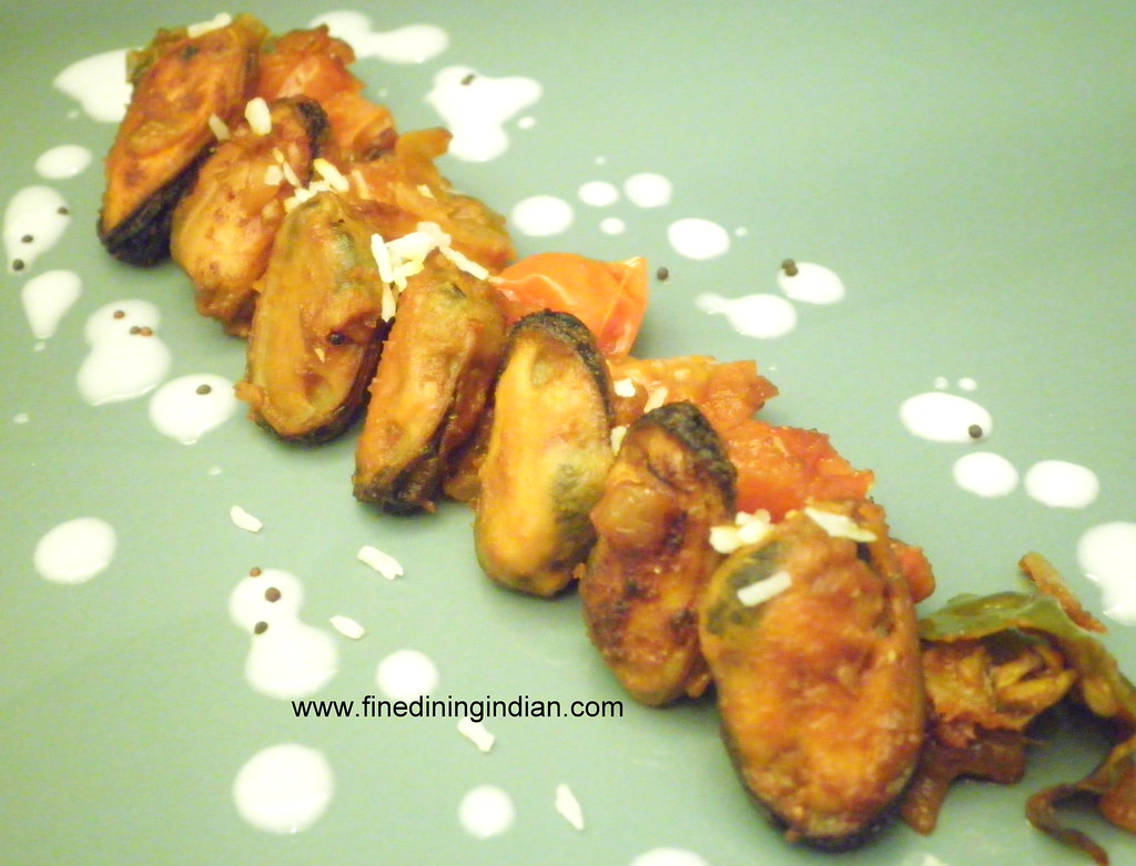 mussels purattiyathu kerala style mussels preperation finedining