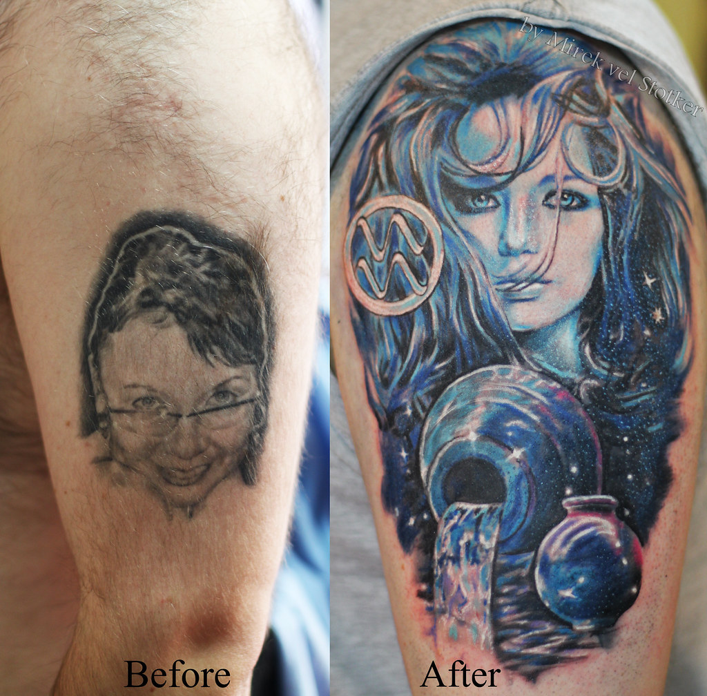 Aquarius Tattoo Cover Up By Mirek Vel Stotker | Stotker | Flickr 1008_x_1024_jpg