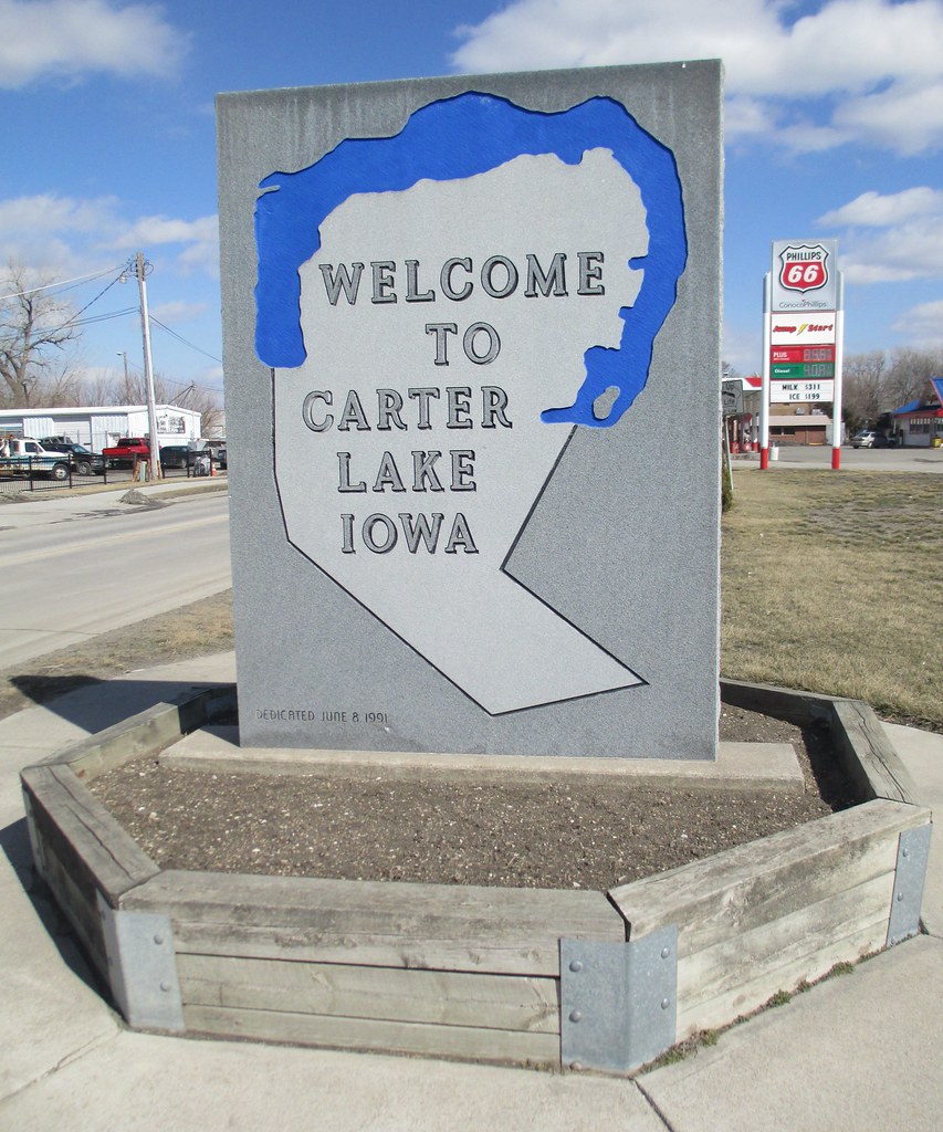 to Carter Lake Sign (Carter Lake, Iowa) Carter Lak… Flickr