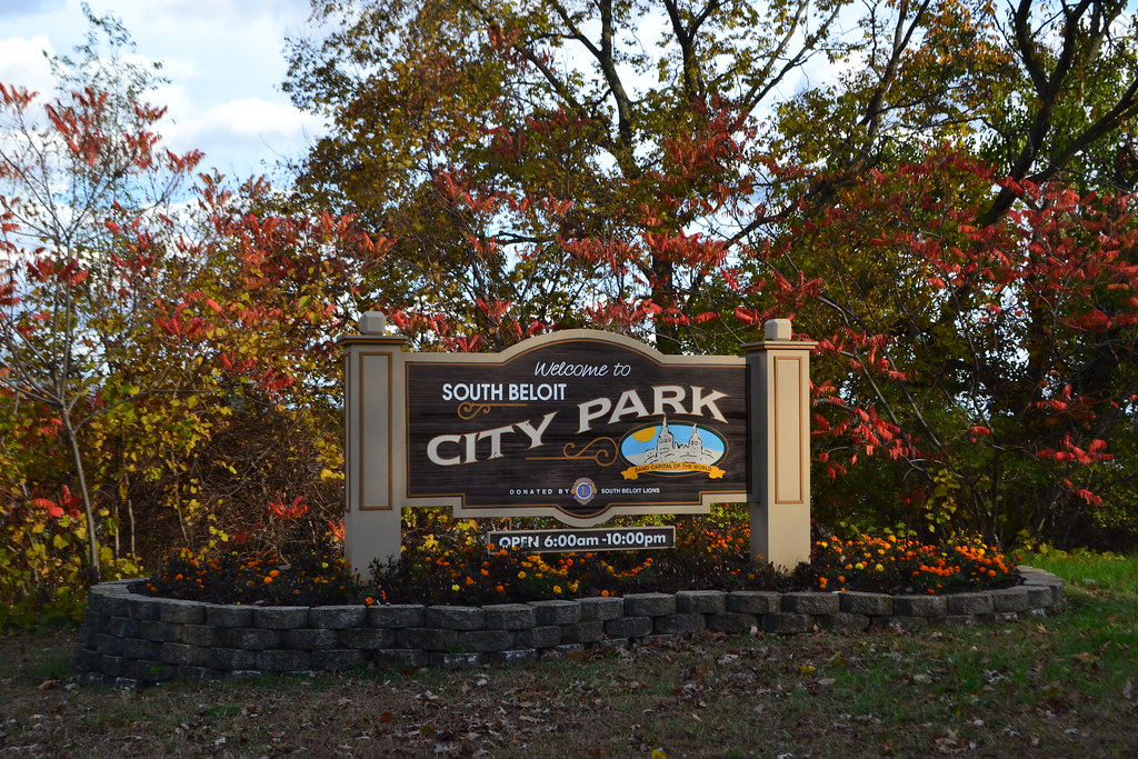 South Beloit City Park sign in South Beloit, Illinois Flickr