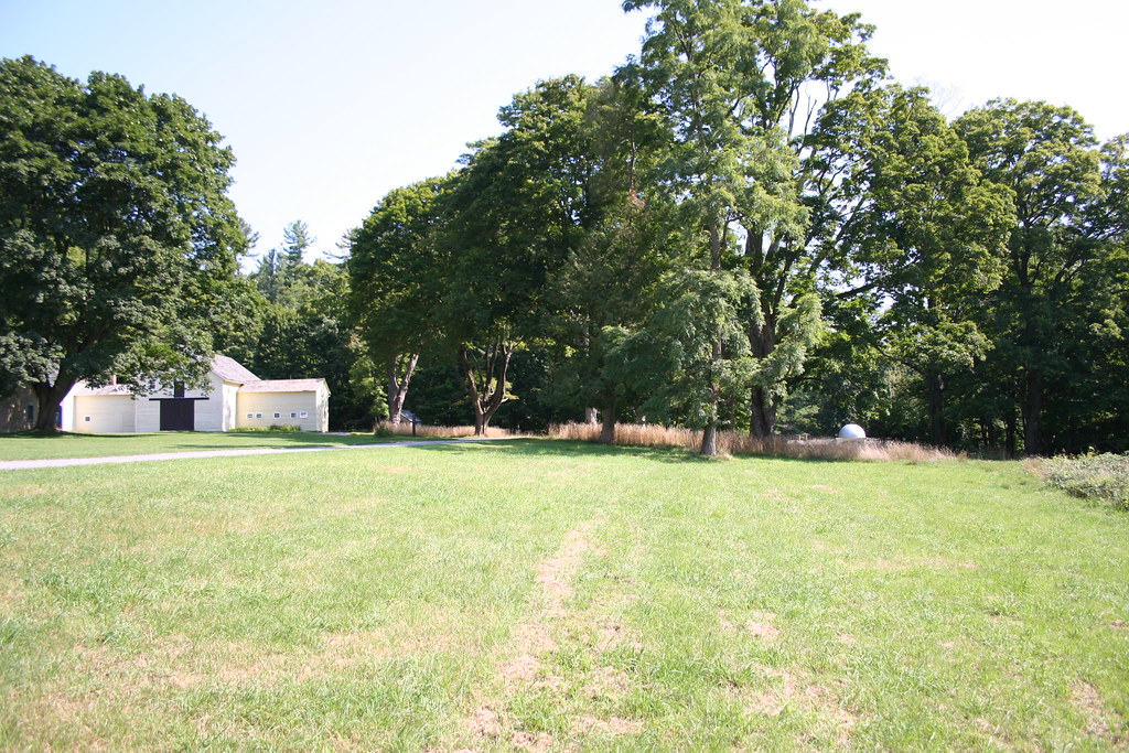 Broad lawn of Hyde Hall Springfield Center, NY. North end … Flickr
