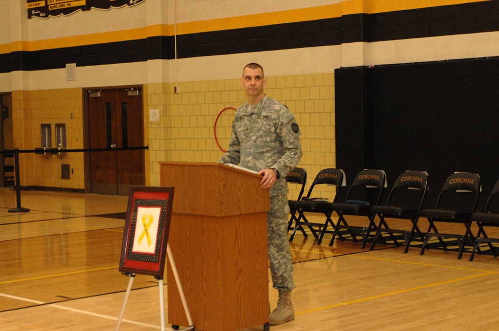 144th Military Police Deployment Ceremony at Corunna High … Flickr