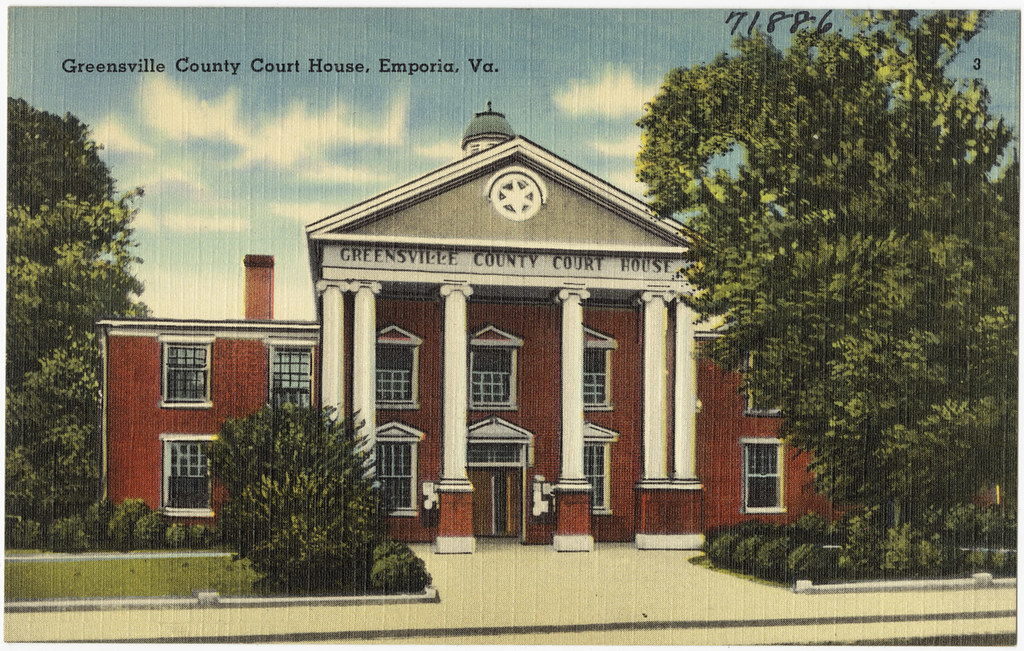 Greenville County Court House, Emporia, Va. File name 06_… Flickr