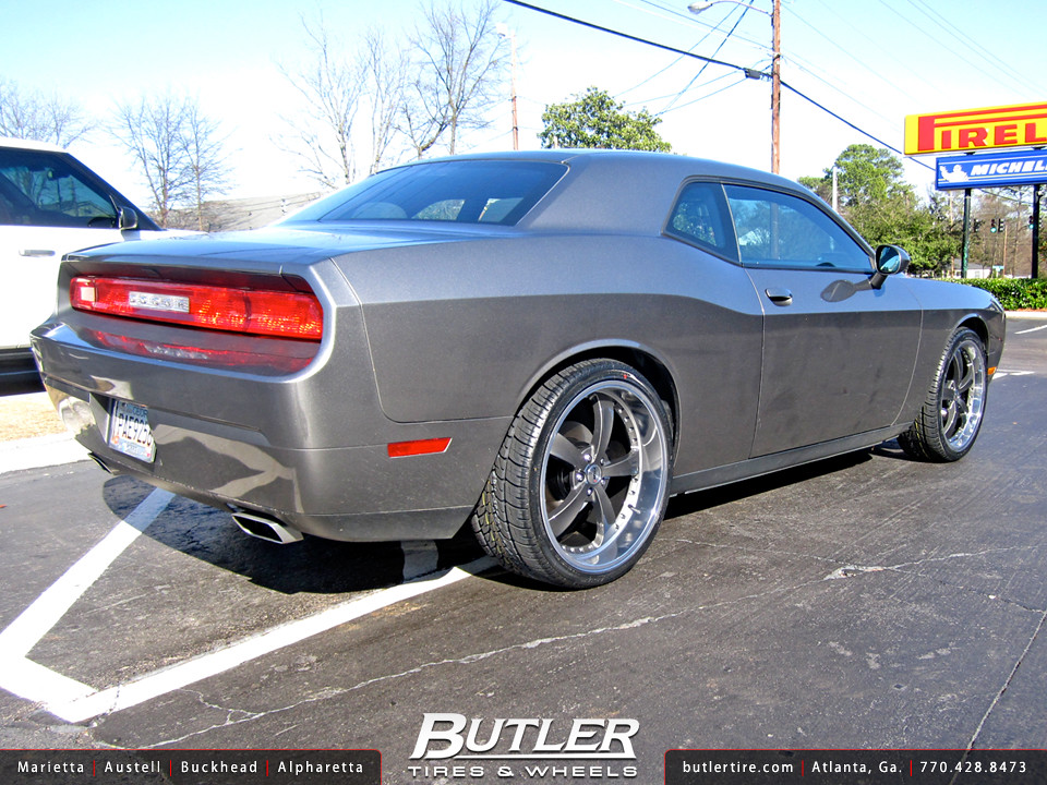 Dodge Challenger with 22in TSW Strip Wheels Additional Pic… Flickr