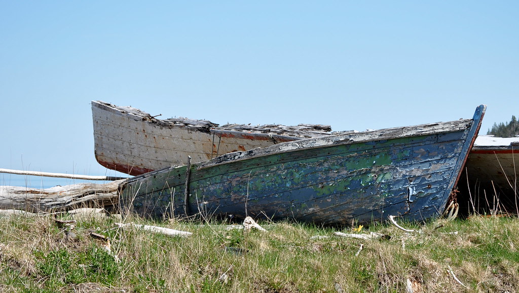 Beached Gulliver's Cove, Nova Scotia Ryan Scranton Flickr