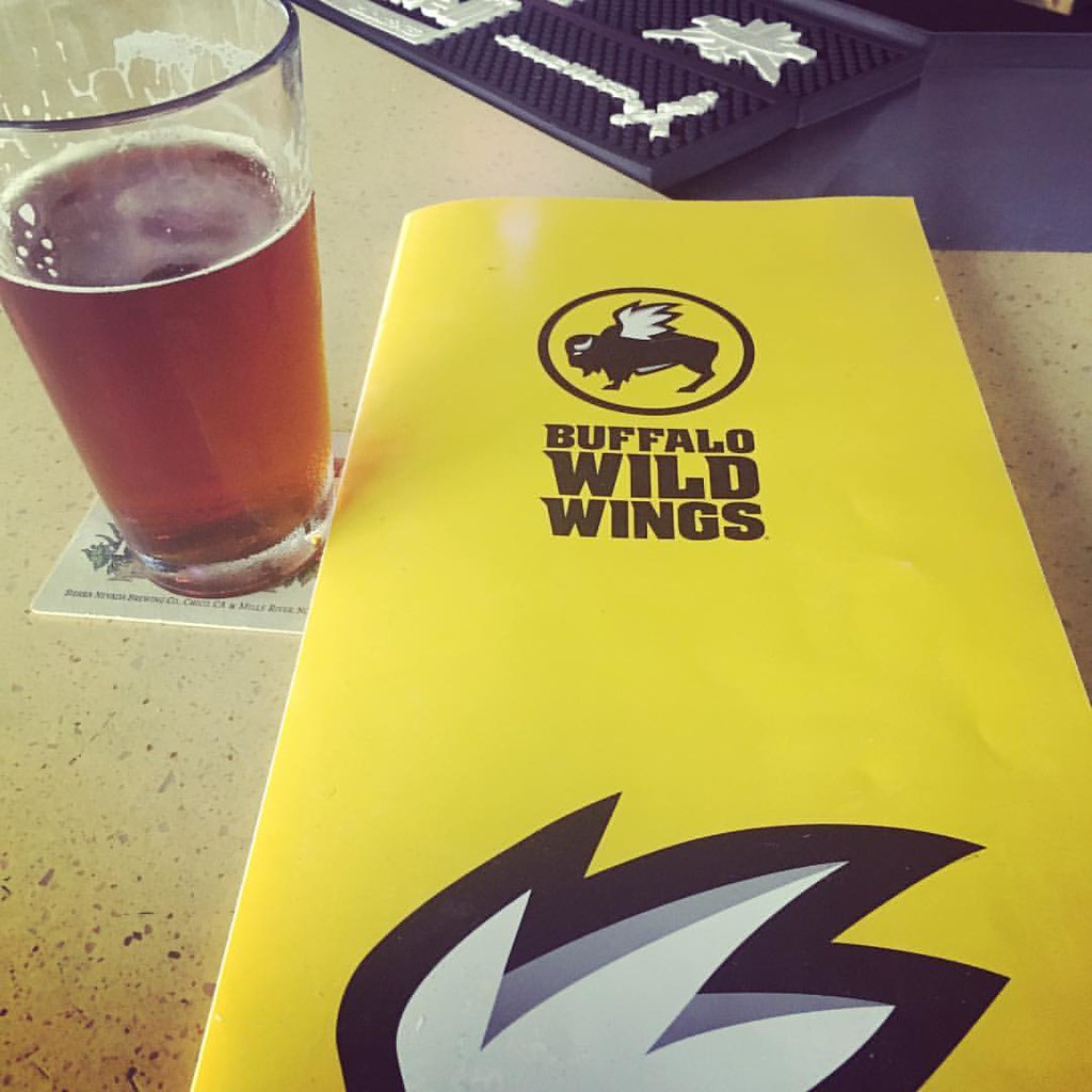 Wings & beer time!! buffalowildwings pumpkinale wings … Flickr