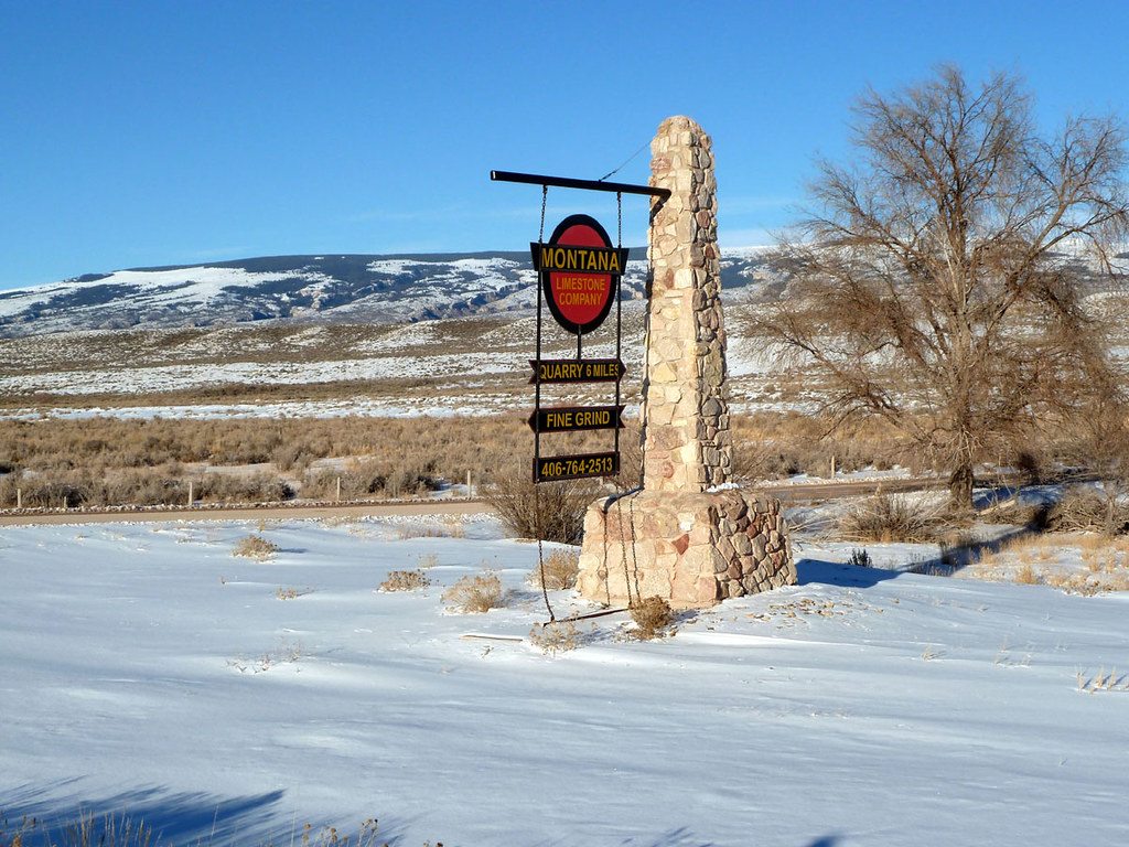 Warren, Montana Carbon County. View of the Pryor Mountains… Flickr