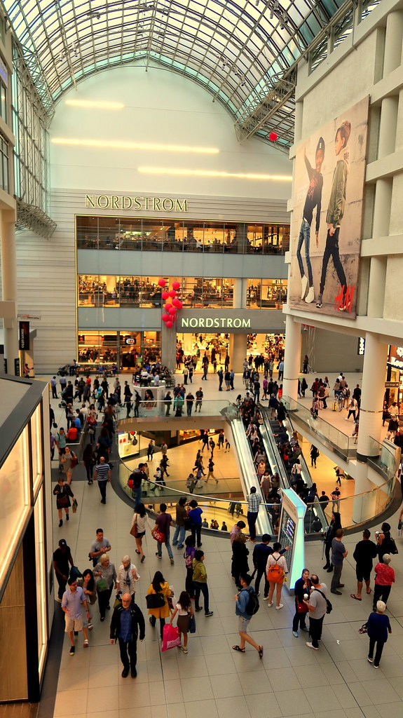 Nordstrom Toronto Eaton Centre Nordstrom's first Toronto