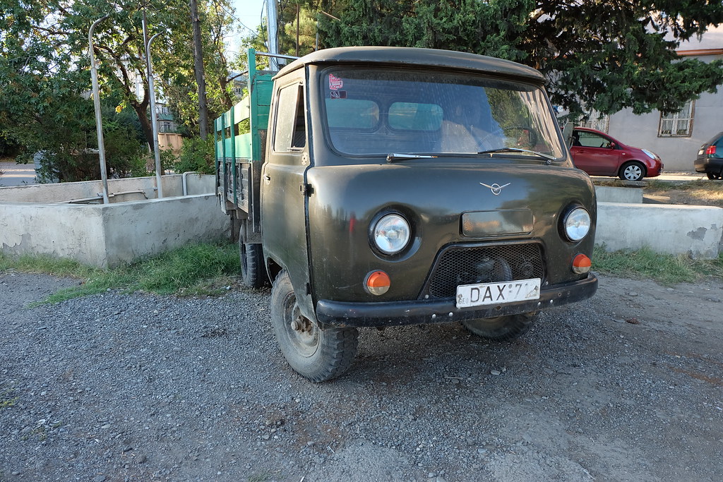 Truck version of a UAZ452 up for sale in Tbilisi Still on… Flickr