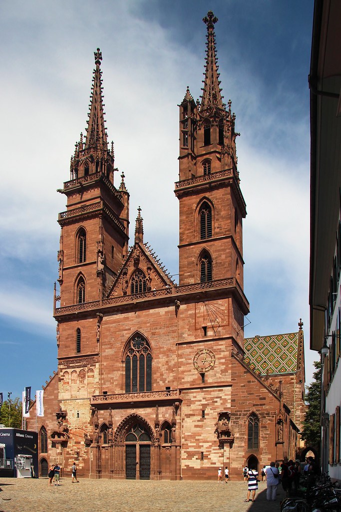 Church in Basel One of the main landmarks of Basel the M… Flickr