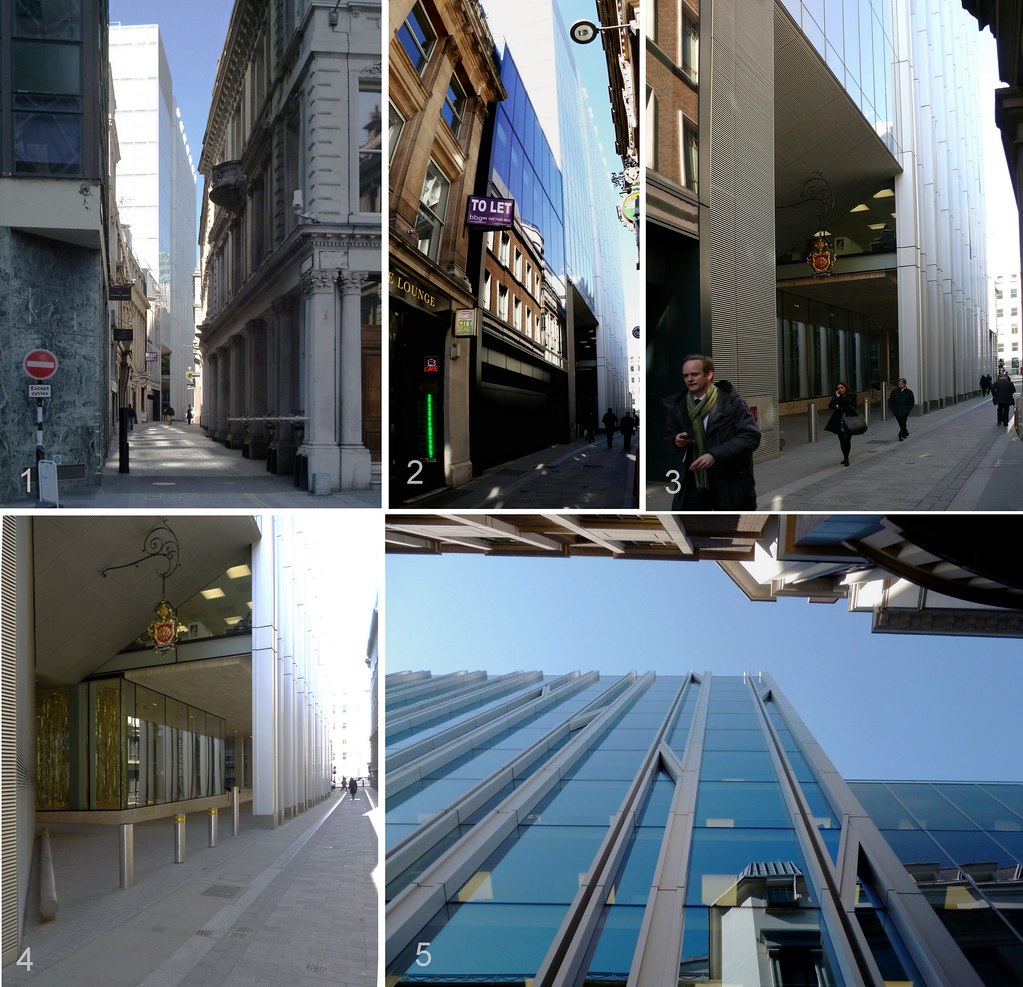 New Court, Rothschild Bank, St Swithin’s Lane, London by Rem Koolhaas