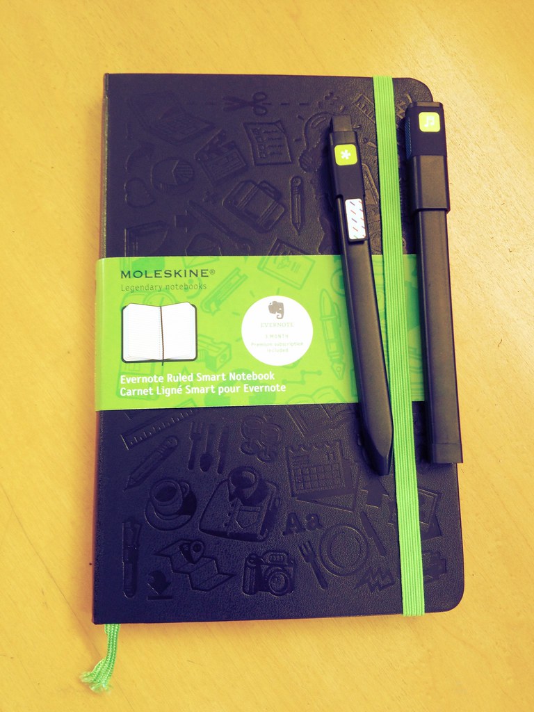 Moleskine Evernote My new Evernote Smart Notebook by Moles… Flickr