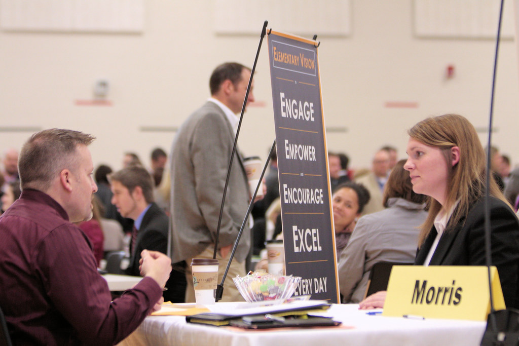 DMPS Career Fair Des Moines Public Schools held a Career F… Flickr