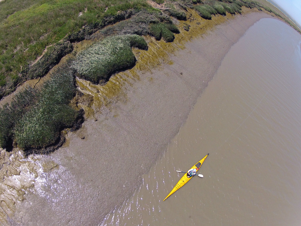 Kayak Kite Aerial Photography Alvsio Slough, CA hobbiestoomany Flickr