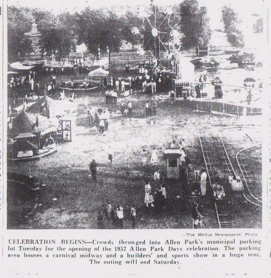 ALLEN PARK City days festivities (1957) The 1957 event wa… Flickr