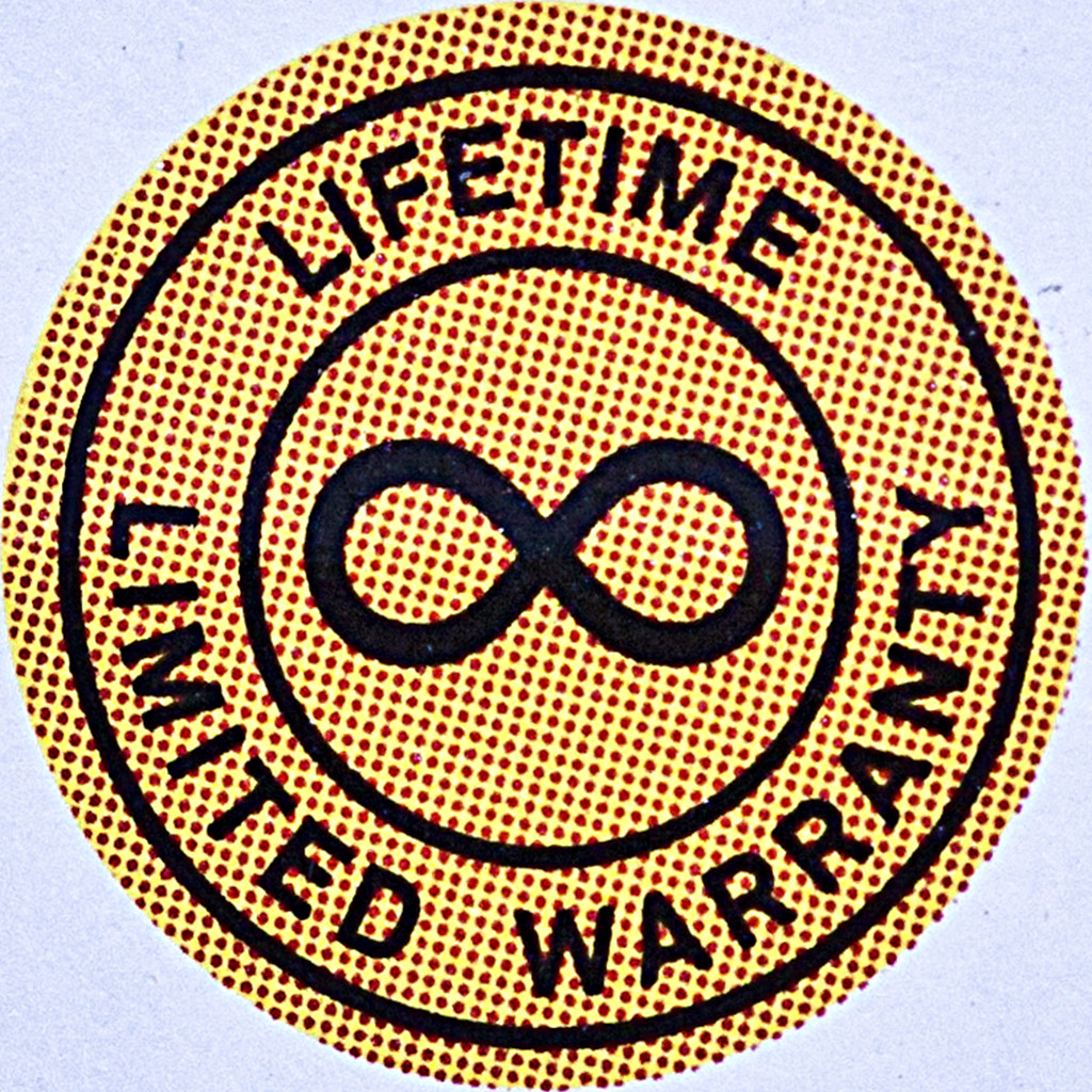Lifetime Limited Warranty Mark Flickr