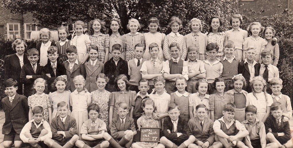 Tootal Drive County Primary School, Salford 1946 Age 10 … Flickr