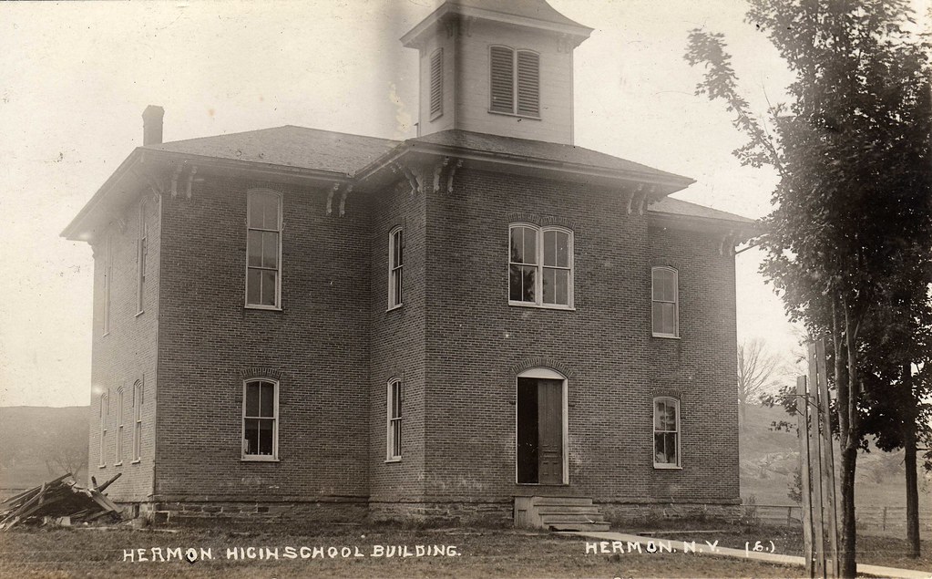 img044 Hermon High School Building, Hermon, NY Mike J105 Flickr