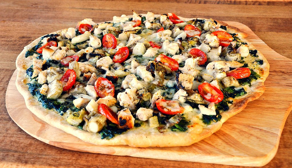 Fennel and Chicken Pizza with Fennel Pollen from Buttercre… Flickr