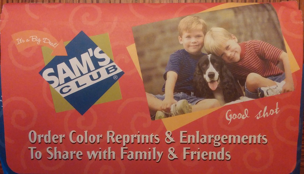 Sam's Club Photo Envelope Up next is a Sam's Club photo sl… Flickr