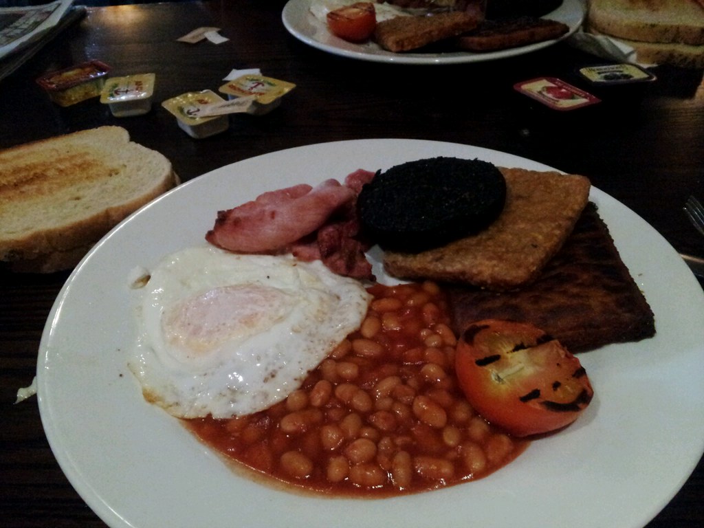 Wetherspoons Camperdown Pub Glasgow Scottish Breakfast sambo.1242