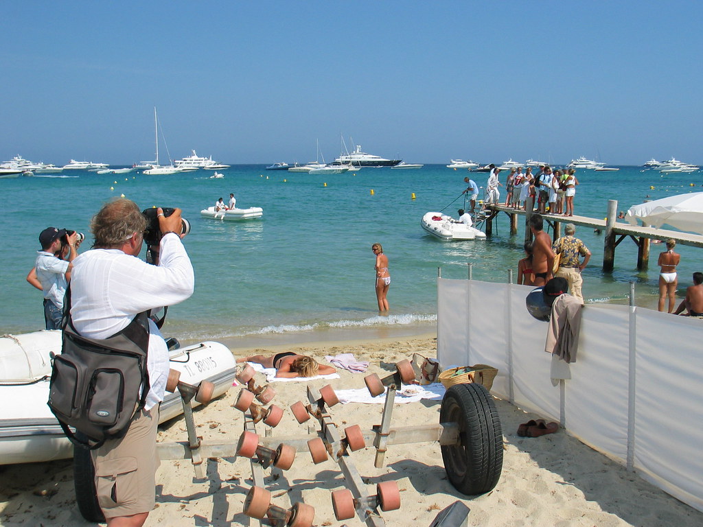 Tommy Hilfiger arriving at Pampelonne Beach at Club 55 Sai… Flickr