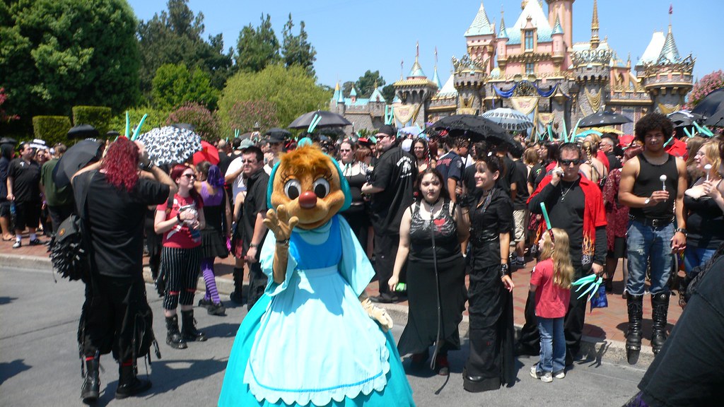Cinderella mouse, Bats Day in the Fun Park 8, Disneyland, … Flickr