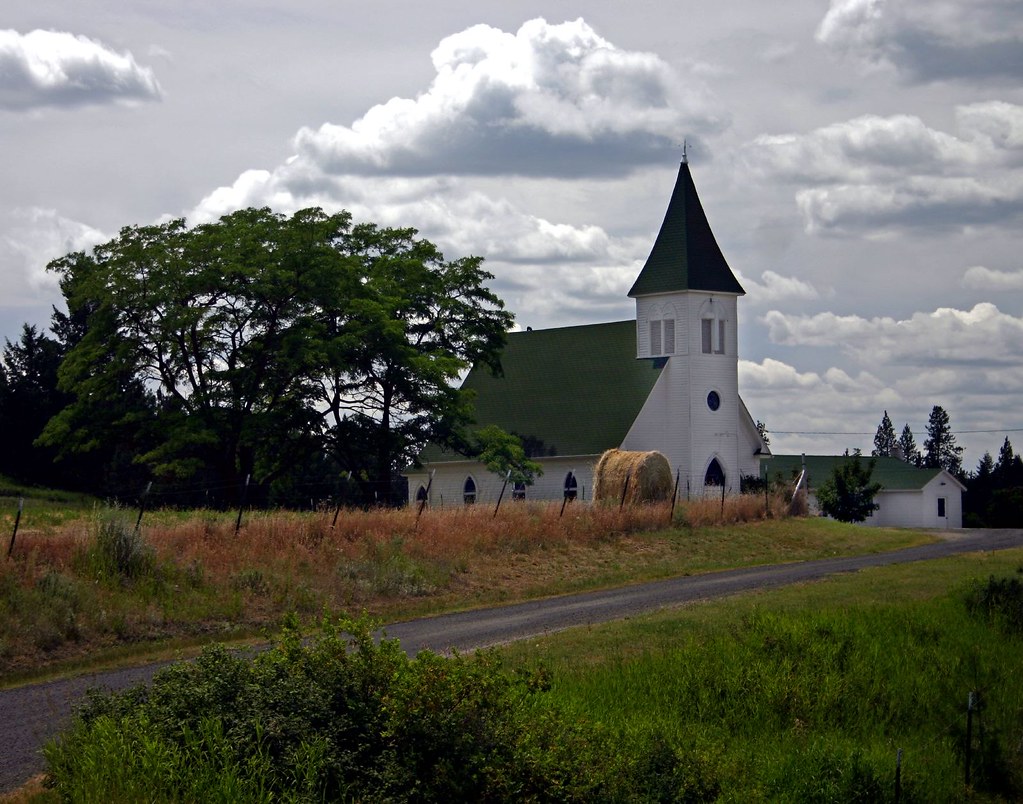Country Church in Eastern Washington State Tom Debley Flickr
