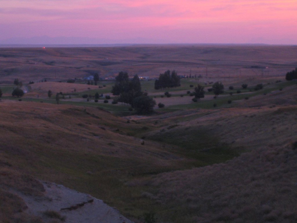 Montana2006057 Cut Bank, MT sunset 2 R. Wahtera Flickr