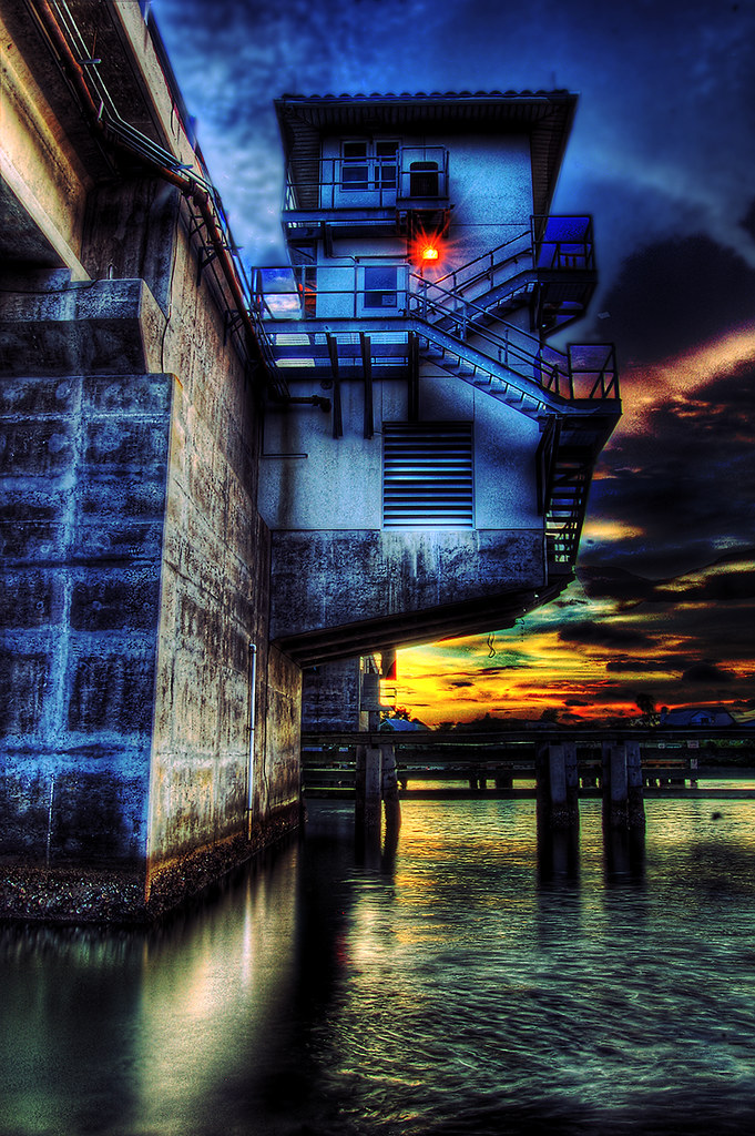 Bridge Tower Walsingham Bridge, Indian Rocks Beach, Florid