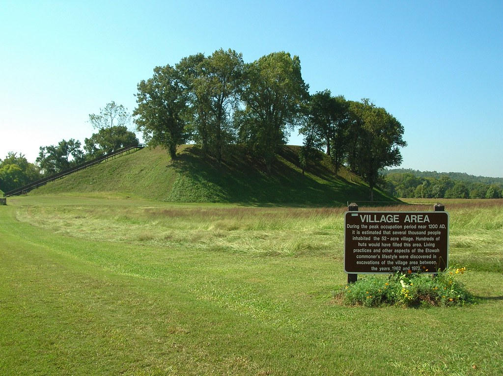 Village Area of Etowah Mound A Etowah Mounds, Cartersvil… Flickr