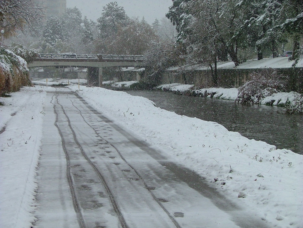 Cherry Creek Bike Path in the Snow. October 26, 2006 five… Flickr