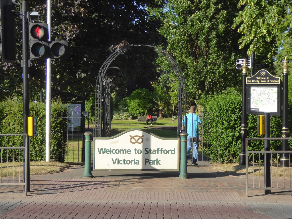 Victoria Park, Stafford, Staffordshire, England Stafford (… Flickr