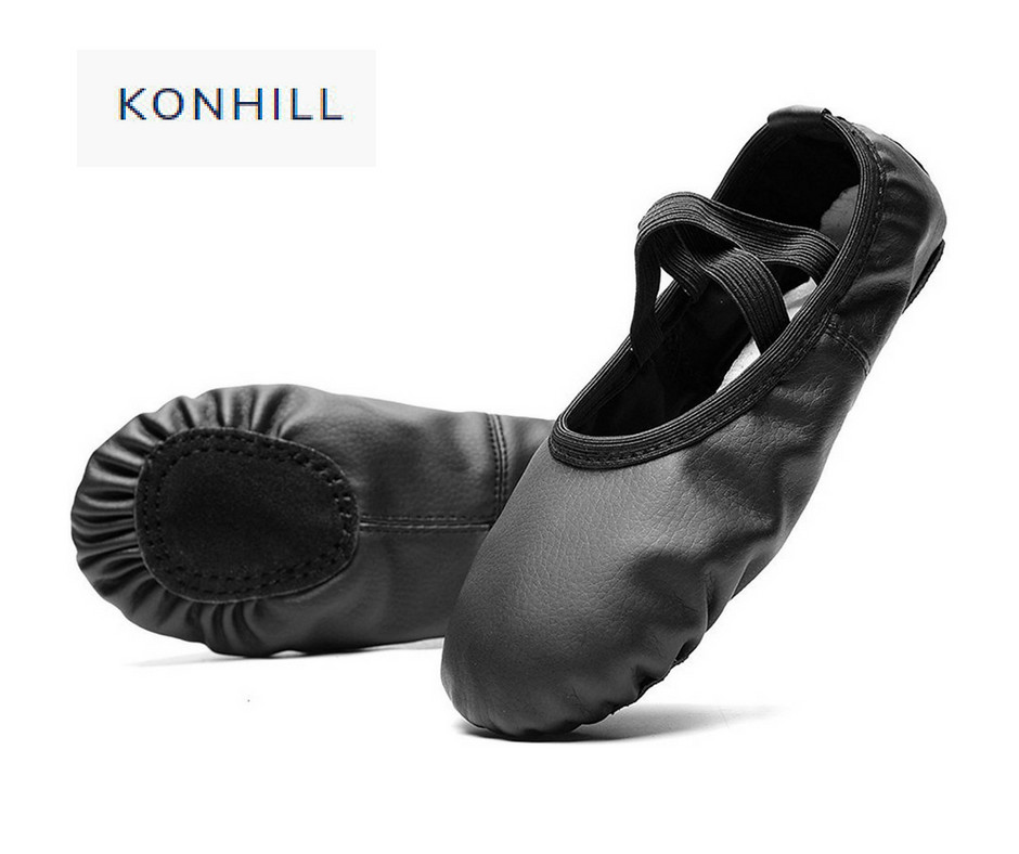Tiosebon Leather Ballet Dance Yoga Shoes For Girls Copy Flickr