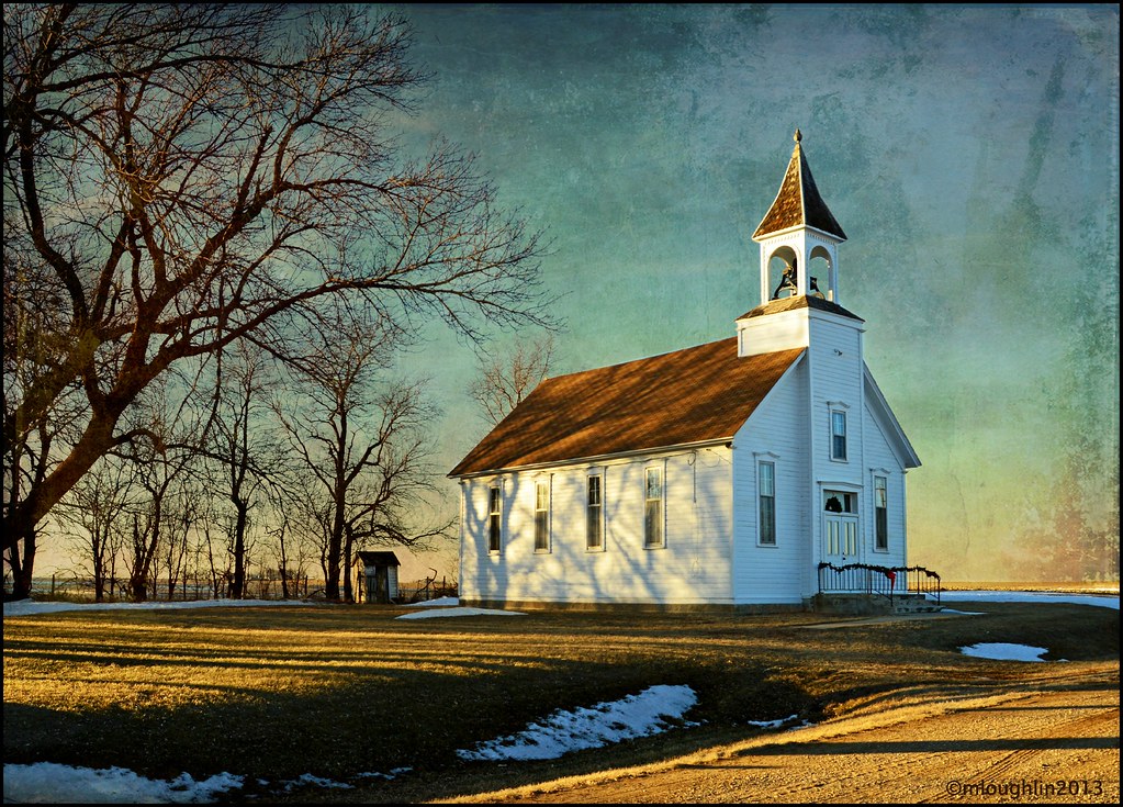 Methodist Church, Battle Center, Iowa. This old church is … Flickr