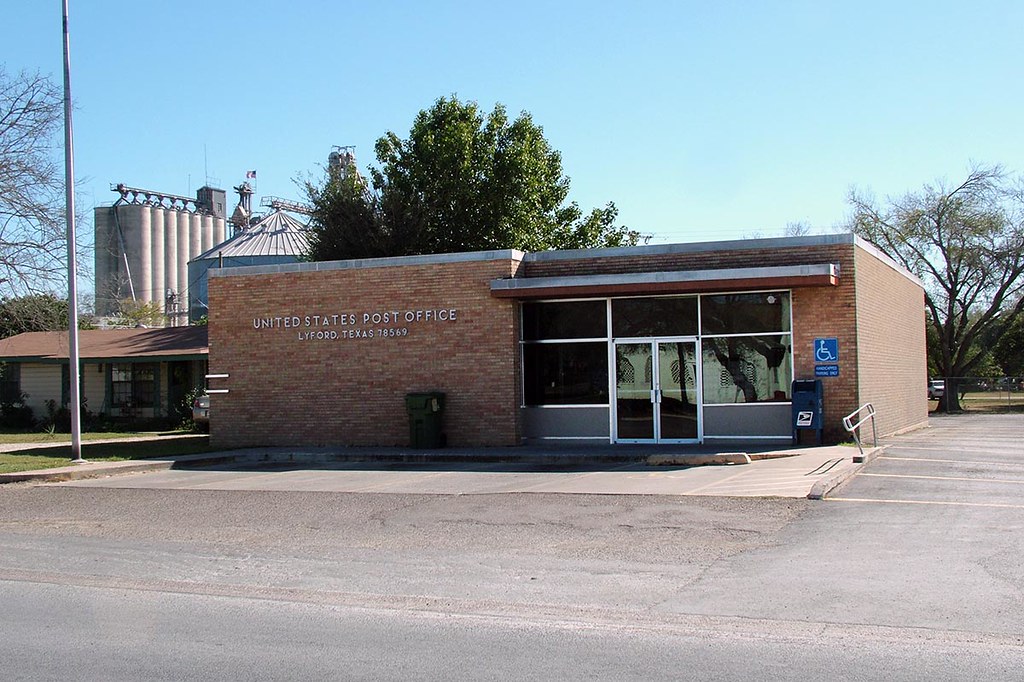 Lyford, TX post office Willacy County. Photo by J Gallaghe… Flickr