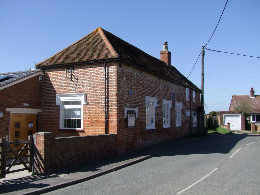 blue plaque former parish workhouse, Messing, Essex Simon Knott
