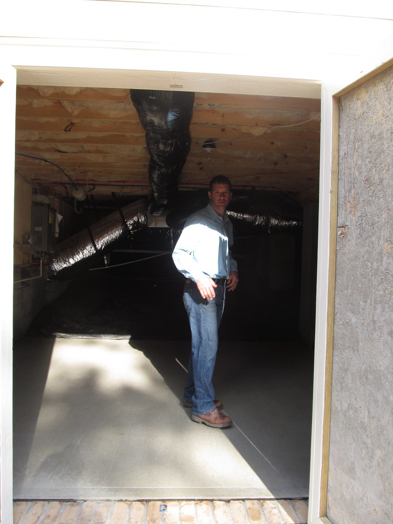 crawl walkin crawl space great for storage or Joy Jarman