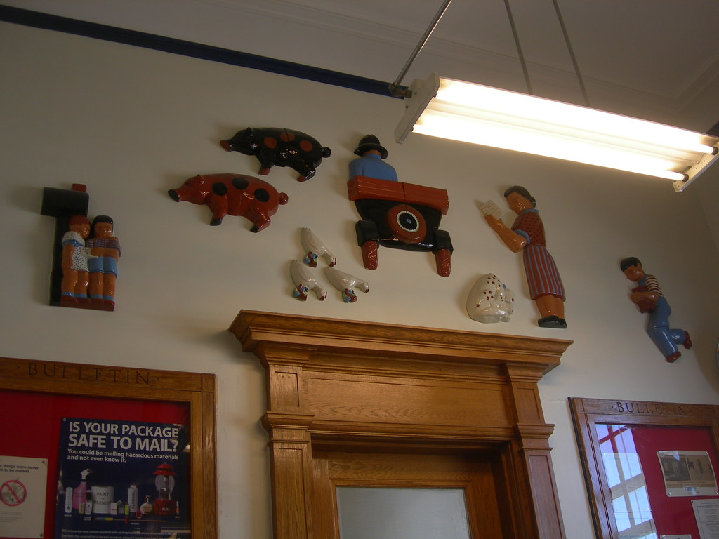 Fredonia, Kansas Post Office Reliefs New Deal glazed terra… Flickr